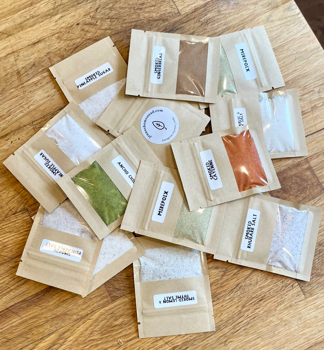 SAMPLE, Select your Gourmet Seasonings