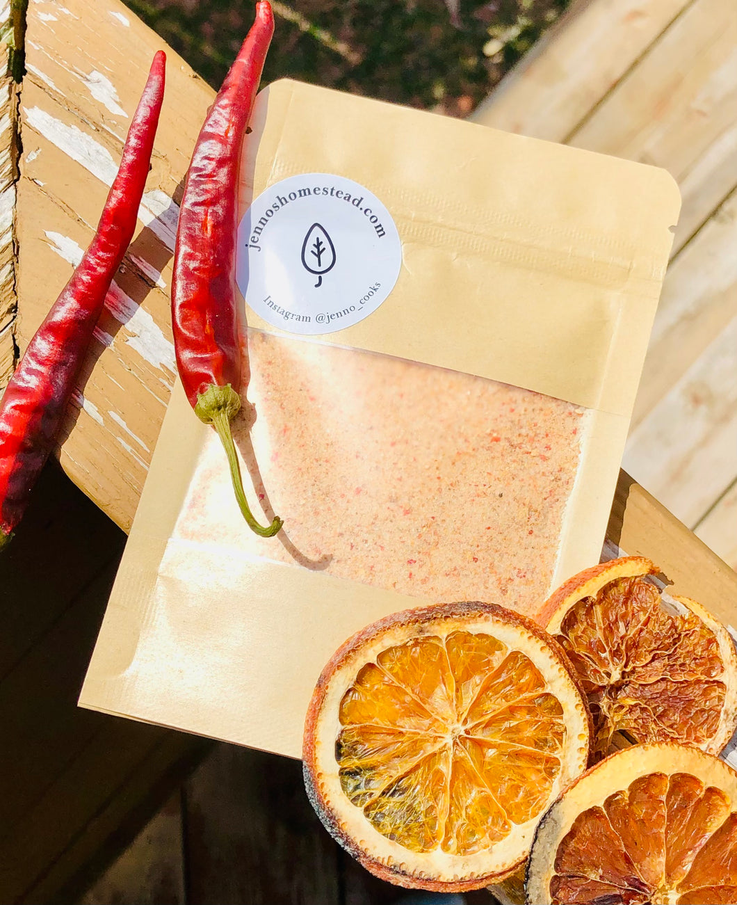 Smoked Orange and Chile Salt