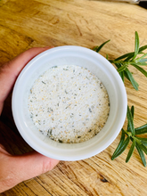 Load image into Gallery viewer, NEW Smoked Garlic &amp; Rosemary Salt
